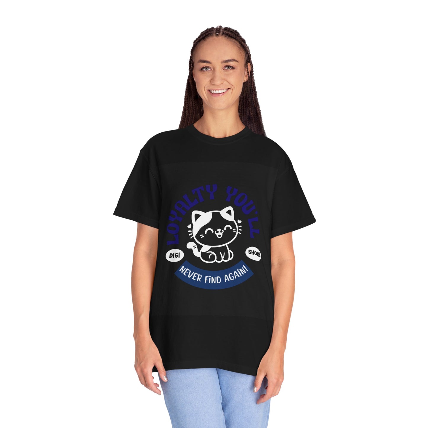 Cute Cat Loyalty T-Shirt, Unisex Tee