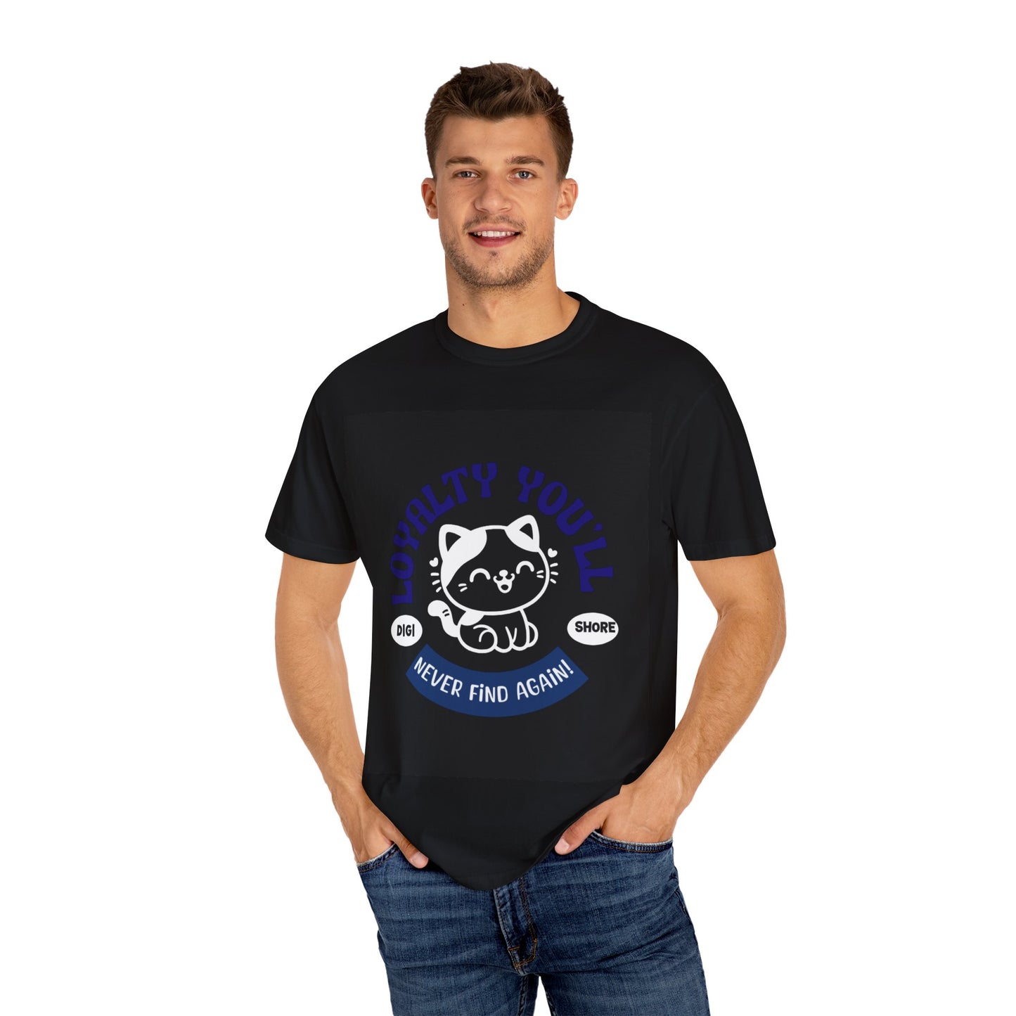 Cute Cat Loyalty T-Shirt, Unisex Tee