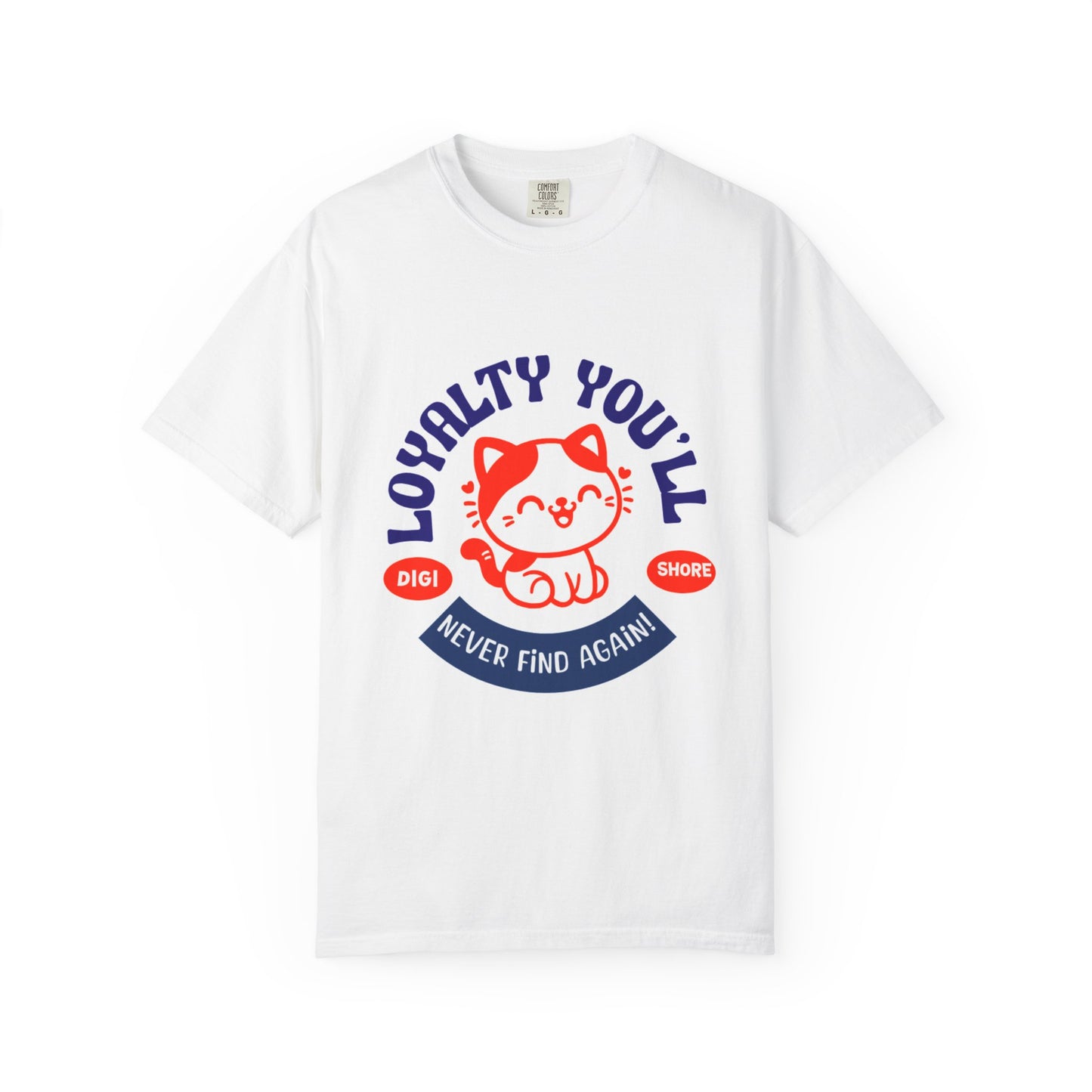 Cute Cat Loyalty T-Shirt, Unisex Tee