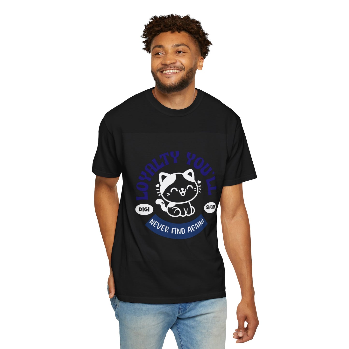 Cute Cat Loyalty T-Shirt, Unisex Tee